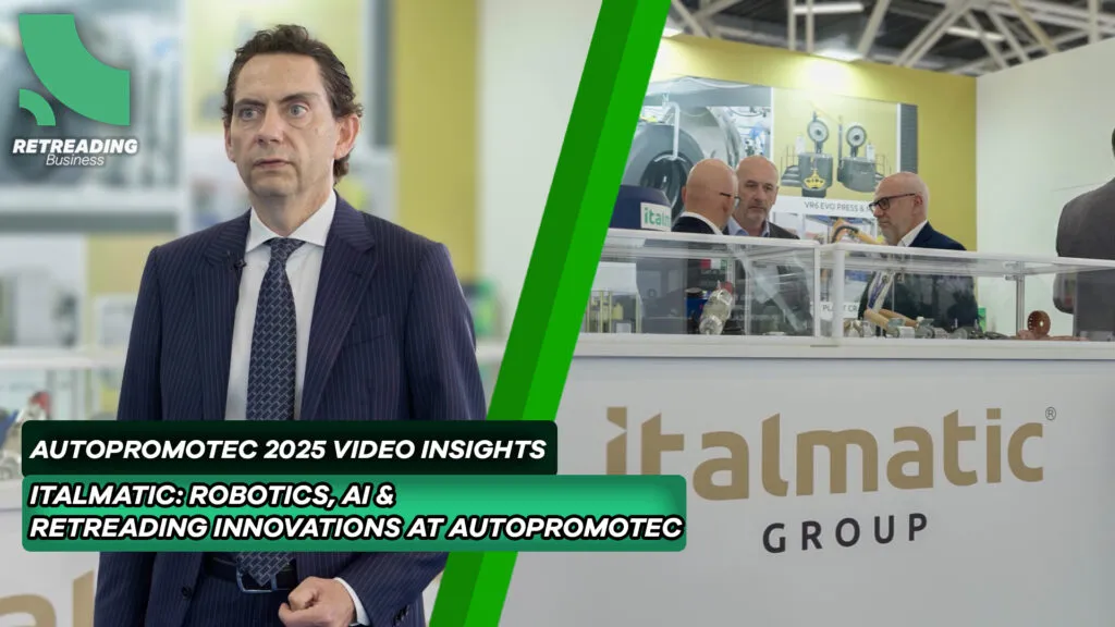 Retreading Business Autopromotec 2025 Video Insights Episode 5, featuring Massimo Ghitturi from Italmatic.